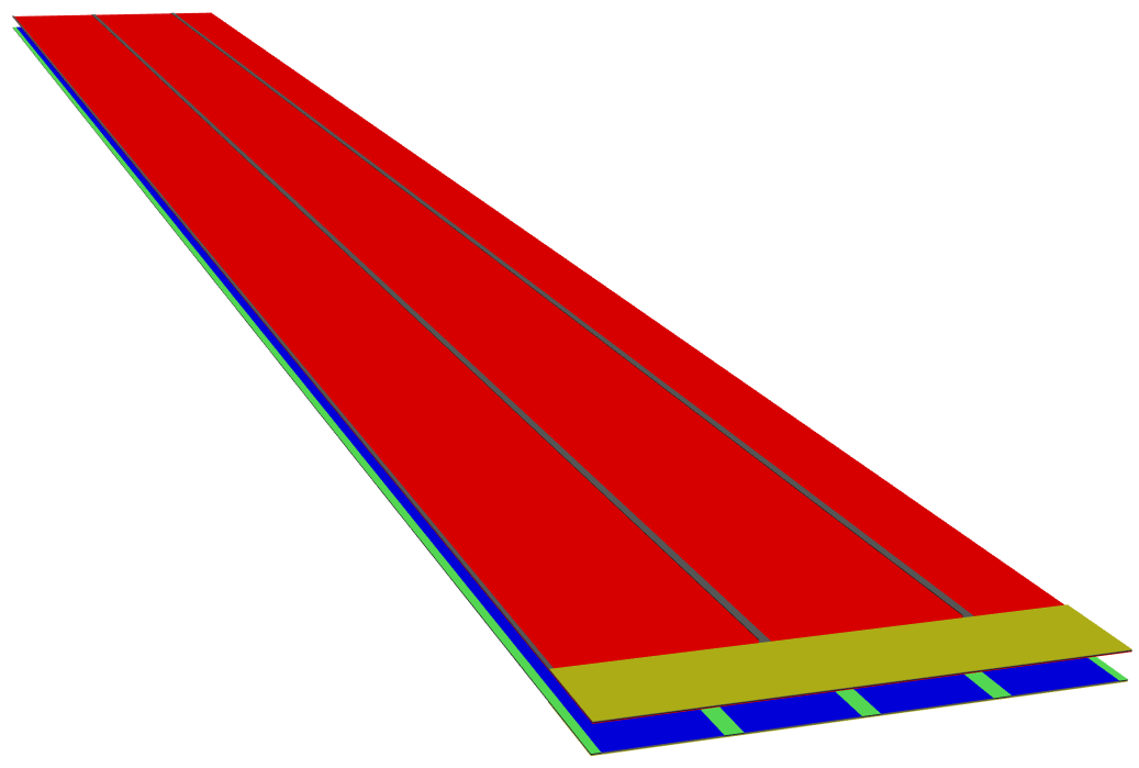 busbar-enhanced PERC unit cell